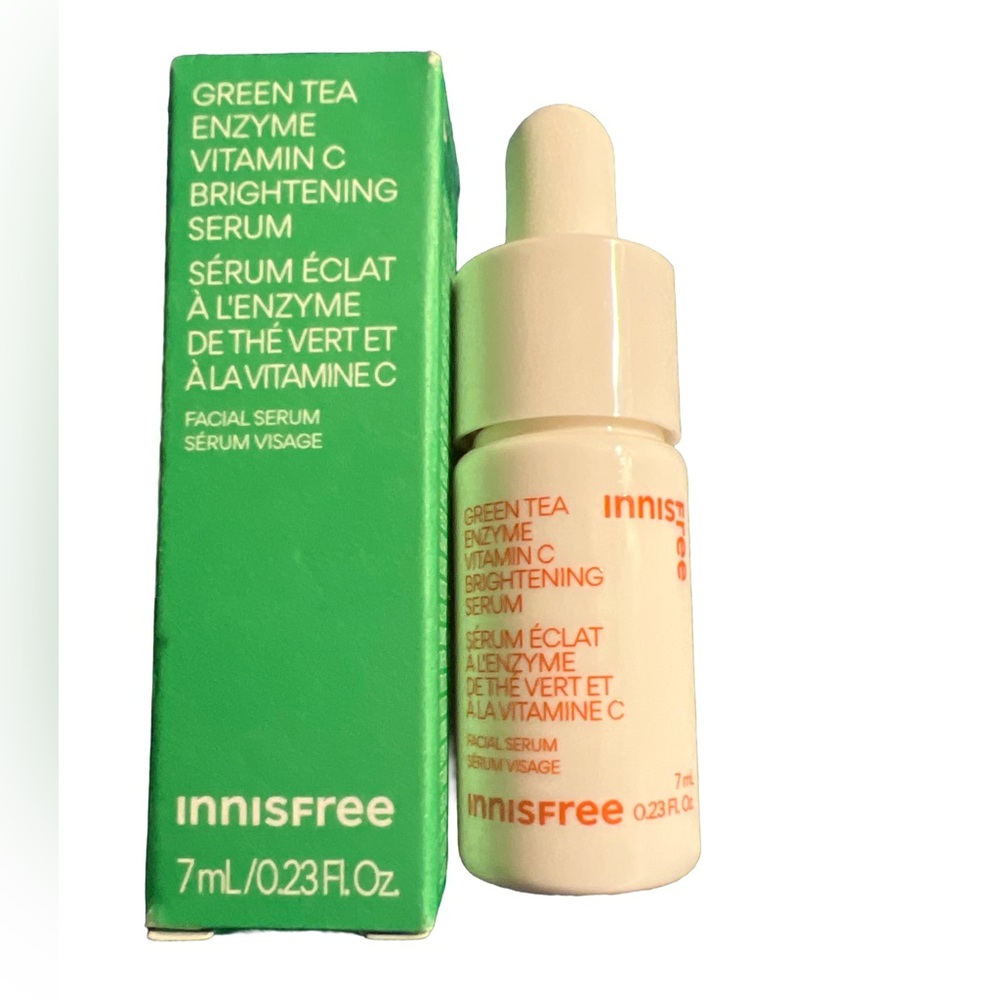 innisfree 
Green Tea Enzyme Vitamin C Brightening Serum
Travel - 7 mL